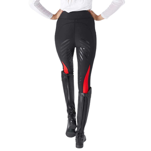 Nuevos Leggings de Equitación Negros de Cintura Alta a la Moda, Personalizados, Ecológicos, Transpirables, de Secado Rápido, Pantalones de Compresión para Mujer - Product Image 1