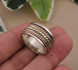 Wholesale 925 Sterling <b>Silver</b> Classic Band <b>Ring</b> Minimalist Doted Wedding Bands Fine Jewelry <b>for</b> Women <b>Men</b> Party - Product Image 1