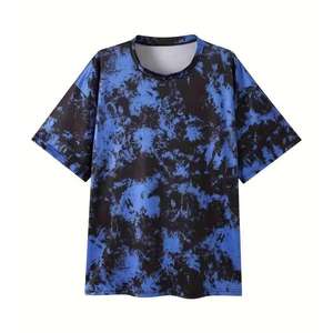 Camiseta Tie Dye Personalizada con Logotipo, Camiseta Deportiva para Hombre, Camiseta Tie and Dye de Algodón para Hombre - Product Image 1