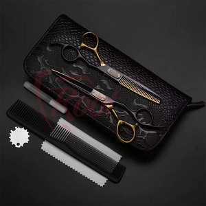 Juego de Tijeras de Peluquería Profesionales, Juego de Tijeras de Peluquería para un Corte Preciso, Kit de Estilismo Capilar - Product Image 2