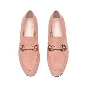 Chaussures de mode pour femmes en gros, à bout rond, en cuir véritable, tendance moderne, fabricant de chaussures, approvisionnement mondial - Product Image 4