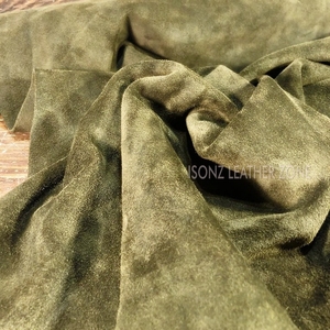 Cuir suédé véritable 1,5 mm, toucher velouté, pour sacs, chaussures, artisanat, cuir véritable - Product Image 1