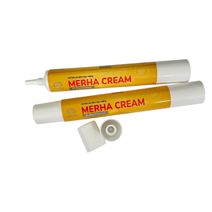 Tubo de Crema de Plástico PE con Punta Cónica, Tapa de Rosca, Impresión Digital Personalizada, Envase para Crema de Ojos y Pasta de Dientes - Product Image 1