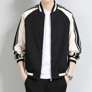 Men's Custom Woolen Solid Long Sleeve Baseball <b>Jackets</b> Wholesale Varsity Letterman <b>Jacket</b> Embroidered <b>Patches</b> Winter - Product Image 6