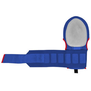 Guante de Béisbol Azul con Detalles Rojos, Protección para la Palma, Cierre Ajustable, Diseño de Tela No Tejida para Jugadores - Product Image 2