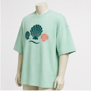 เสื้อยืดผู้ชายทรงโอเวอร์ไซส์ ผ้าคอตตอนถัก 100% พิมพ์ลายดิจิตอลแบบพรีเมียม แห้งเร็ว สไตล์ 21 รหัสสินค้า TSA-SPT-0021 - Product Image 6
