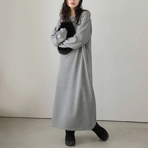 Vestido con Capucha de Forro Polar Transpirable para Mujer, Personalizado, de Alta Calidad, Manga Larga, Sudadera Ecológica - Product Image 3