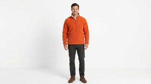 Veste polaire pour homme en gros, entièrement zippée, chaude, col montant, douce, pour l'extérieur, décontractée, hiver, fabrication sur mesure - Product Image 4