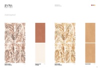 Carreaux muraux motif feuille tropicale Série Syrie 600x1200mm Finition mate pour usage intérieur salle de bain