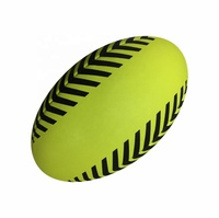 Pelota de Rugby de marca personalizada, Bola de Rugby barata, tamaño completo
