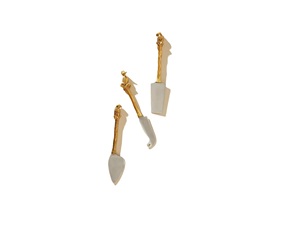 Fresh Design Stainless Steel Cheese Knife Resin Cheese Knife MOP Cheese Knife <b>Wood</b> Cheese Knife At Factory Wholesale Price - Product Image 5