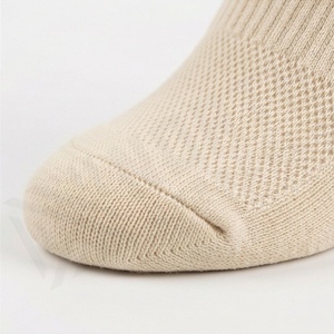 Crew <b>Socks</b> Solid Color Knitted Cotton Breathable Daily Wear Adult Regular Style Spring Season - Product Image 6