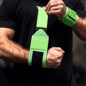 Bandes de poignet en néoprène personnalisées de 7 mm pour la musculation - Antidérapantes et offrant un soutien réglable - Product Image 6