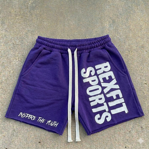 REXFIT SPORTS Shorts de sport sur mesure avec votre propre logo, coupe ajustée pour hommes, shorts de sport, de gym, de course à pied, de basketball, fabricant de shorts pour hommes - Product Image 3