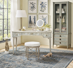 Vitrina Clásica y Elegante de Madera de Caoba Sólida, Minimalista, Hecha a Mano, con Puerta de Vidrio y Cajón de Almacenamiento para Dormitorio, de Lujo - Product Image 5