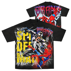 Camiseta Corta de Jersey para Hombre, Personalizada, Impresión DTG, 100% Algodón, 220g, Cuello Redondo, Corte Cuadrado, Oversize, Ecológica - Product Image 1