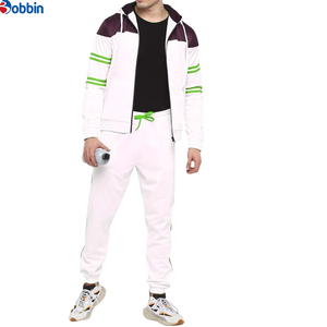 Ensemble de survêtements OEM personnalisés, très demandés, nouveau style, en gros, à rayures, couleur personnalisée, pour la gym et l'entraînement sportif - Product Image 5