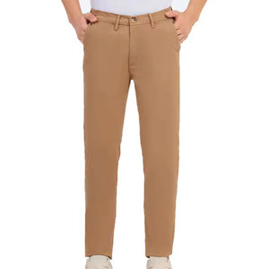 Pantalón chino ajustado de moda para hombre, el más vendido, para uso casual, cómodo pantalón chino informal para hombre - Product Image 1