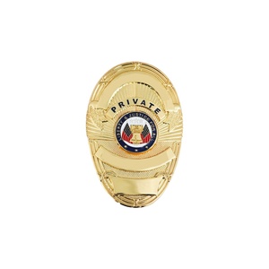 2024 Chất Lượng Cao 3D Pin Huy Hiệu Tùy Chỉnh Kim Loại Xếp Hạng <span class=keywords><strong>Scout</strong></span> An Ninh Lá Chắn Đồng Phục Pin Phù Hiệu - Product Image 1