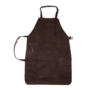 SALUBRIOUS SPORTS SS-LA-001 Tablier de soudeur unisexe en cuir de vachette pleine fleur poli brillant, résistant aux étincelles - Product Image 3