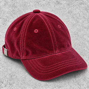 Autumn <b>Winter</b> <b>Women</b> Velvet Baseball Cap Solid Color 6 Panel Metal Buckle Adjustable Casual Outdoor <b>Hat</b> Wholesale Custom Logo - Product Image 3