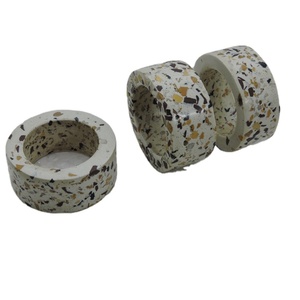 ชุดแหวนผ้าเช็ดปาก3ชิ้นสำหรับ2024จานชามดูหรูหราดีไซน์ใหม่ทันสมัย - Product Image 1