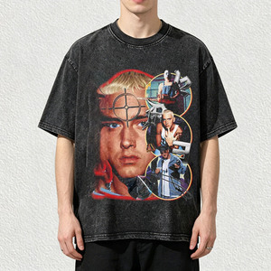 Camisetas con Estampado Gráfico Unisex para Hombre y Mujer, Logotipo Personalizado, Color, 100% Algodón, Ecológicas, Transpirables, Casuales, Estilo Urbano, Talla Grande - Product Image 1