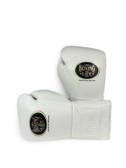 Gants de boxe MMA en cuir de vachette de qualité supérieure, personnalisés, extensibles, à lacets, fermeture à enfiler, pour entraînement en salle et sparring, OEM ODM, directement de l'usine - Product Image 6