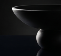 Bol décoratif moderne en métal noir texturé, article de vaisselle pour cuisine et salle à manger, lot en vrac en stock