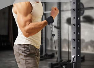 Muñequeras Ajustables de Neopreno Suave para Máquinas de Cable, Paquete de 2 Correas Cómodas, Protección Profesional para Entrenamiento de Fuerza - Product Image 6