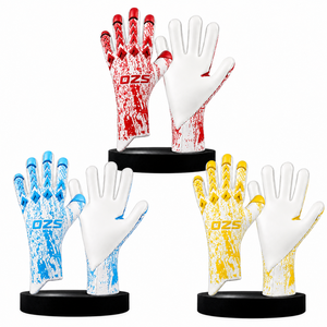 <b>Elite</b> Soccer Goalkeeper Gloves Custom Logo German Latex Professional Football Goalie Gloves OEM Manufacturer - Product Image 6