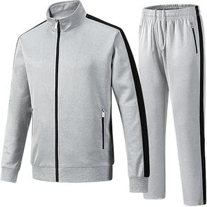 Conjunto deportivo para hombre en combinación de colores blanco y azul/ Conjunto de camiseta y pantalón deportivos con tu propio diseño y logotipo subido por Dress Sports - Product Image 1