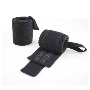 Muñequeras Deportivas Personalizadas al por Mayor con Logotipo, Precio de Fábrica, Ajustables, para Levantamiento de Pesas, Soporte para Manos y Muñecas - Product Image 3