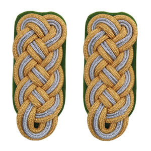 Nuevas insignias de hombro personalizadas de tela bordada para uniformes, distintivos ceremoniales profesionales de lona. - Product Image 3
