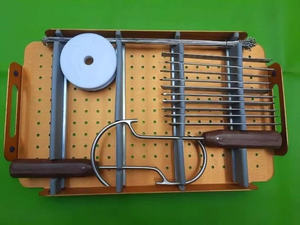 ชุดเครื่องมือดัดลวดคิวเวิร์ด (Kirschner Wire) ของ Azicon สำหรับการยึดกระดูก  คีมตัดและดัดลวด  ชุดเครื่องมือผ่าตัดกระดูกหัก - Product Image 2