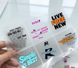 Autocollants personnalisés DTF pour vêtements d'animaux de compagnie – Motifs mignons d'animaux, autocollants thermocollants pour vêtements de chiens et de chats, <span class=keywords><strong>film</strong></span> papier haute qualité - Product Image 5