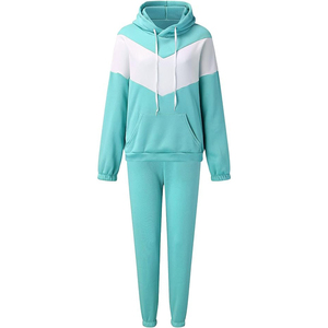 Ensemble de survêtements personnalisés avec logo, pantalon de survêtement, ensemble de sweats à capuche pour femmes, ensemble de survêtements brillants pour femmes, haute qualité - Product Image 6