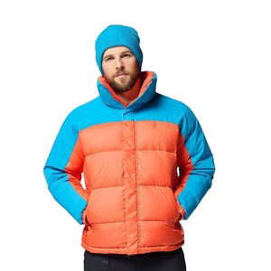 Chaqueta Acolchada de Invierno para Hombre, Estilo Urbano, 340 GSM, Poliéster/Nailon, Cálida, Aislada, con Capucha, Informal, para Exteriores - Product Image 1
