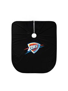 Capa de peluquería profesional con estampado integral de los Utah Jazz, talla grande, color personalizado, capa profesional con el "Gran Logotipo" de los Utah Jazz para peluquero - Product Image 5