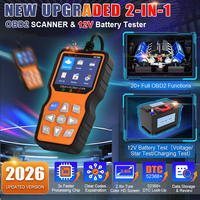 Analizador de Fallas OBDII/EOBD, Escáner de Automóviles HC368, Detector de Motor OBD2, Lector de Códigos, Herramientas de Diagnóstico Automotriz