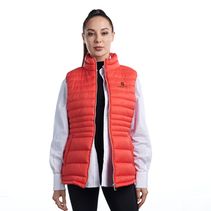 Custom Lightweight Waistcoat Warm Bubble Packable <b>Sleeveless</b> <b>Jacket</b> Plus Size Winter <b>Woman</b> Duck Down Cotton Custom <b>Jacket</b> Nylon - Product Image 3