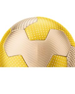ลูกฟุตบอลฝึกซ้อม PU เนื้อสัมผัสพิเศษ สีเหลืองเบจ ขนาด 5 ทนทาน เย็บด้วยเครื่องจักร ผลิตอย่างมืออาชีพในประเทศปากีสถาน - Product Image 5