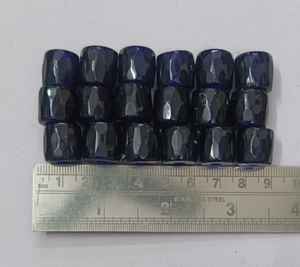 Cuentas de Vidrio Rusas Facetadas Azul Oscuro Hechas a Medida, Paquete a Granel para la Fabricación de Joyas, Collares y Manualidades DIY - Product Image 1