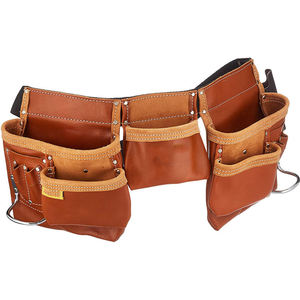 Heavy Duty Genuine Leather Waterproof Luxury Eco-Friendly Work Organizer Durable Electrician Contractor Bag Pouch <b>Carpenter</b> - Product Image 1
