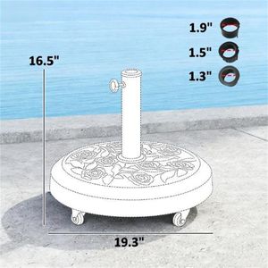 Base per Ombrellone da Patio, Solo Supporto per Ombrelloni da Terrazzo e Cortile - Product Image 6