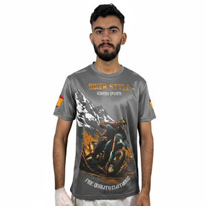 Camisetas de sublimación para hombre en oferta, 100% algodón, de secado rápido, transpirables, al por mayor, camisetas gruesas personalizables para hombre - Product Image 1