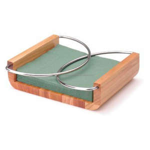 Soporte de servilleta de mesa de tendencia Base de madera Compre en línea Nuestra base de madera más popular Último soporte de tapón de servilleta para hotel/hogar - Product Image 3