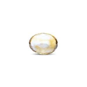 Natural Yellow Cat's Eye Citrine Loose Gemstone-6.95 Carat Excellent Cut Certified Wholesale - Product Image 2