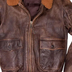 <b>Leather</b> <b>Jacket</b> Premium Vintage Distressed <b>Leather</b> Coat Classic Biker Style OEM ODM Manufacturer Factory - Product Image 5