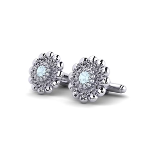 Boutons de manchette en diamant élégants pour hommes, accessoires de costume de mariage, bijoux formels, accessoires élégants de qualité supérieure - Product Image 2